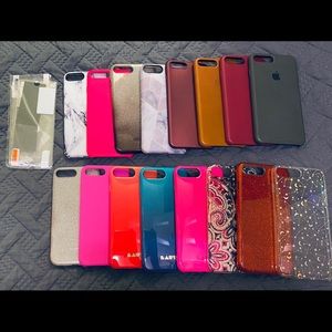 Lot of iphone cases